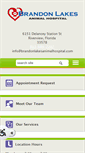 Mobile Screenshot of brandonlakesanimalhospital.com